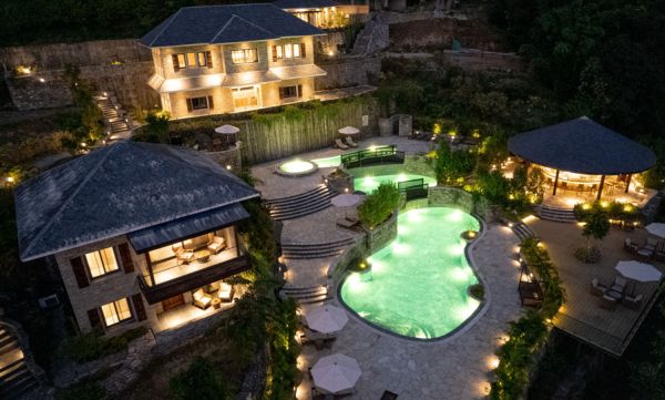 pool area at Dorje's Resort & spa