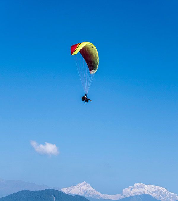 Paragliding in Pokhara