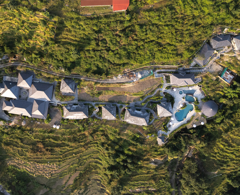 Cottage accommodation at Dorje's Resort