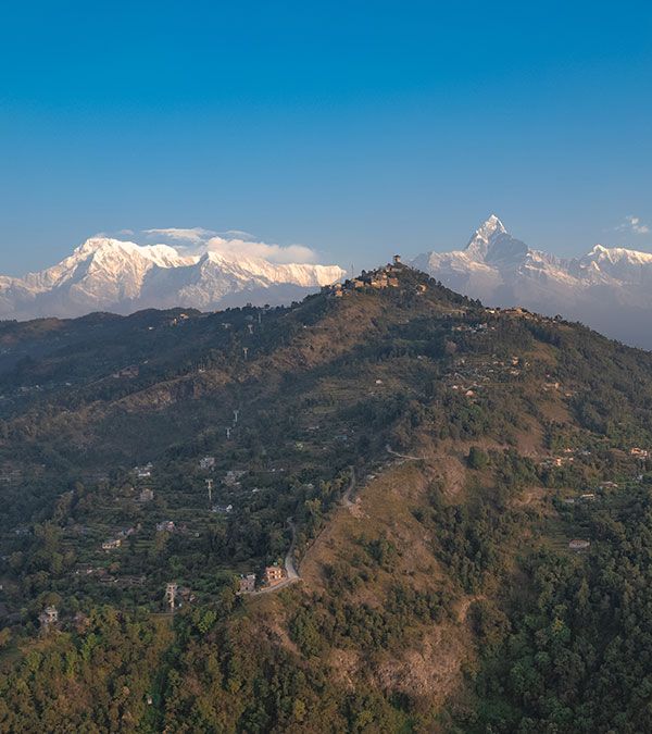 Machhapuchre range seen from Pokhara